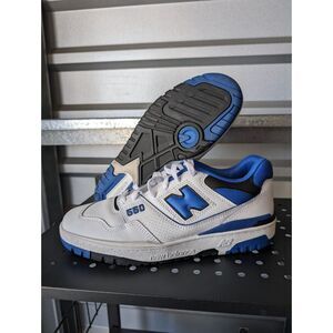 New Balance 550 Royal Blue White Black Size 10 great condition like new